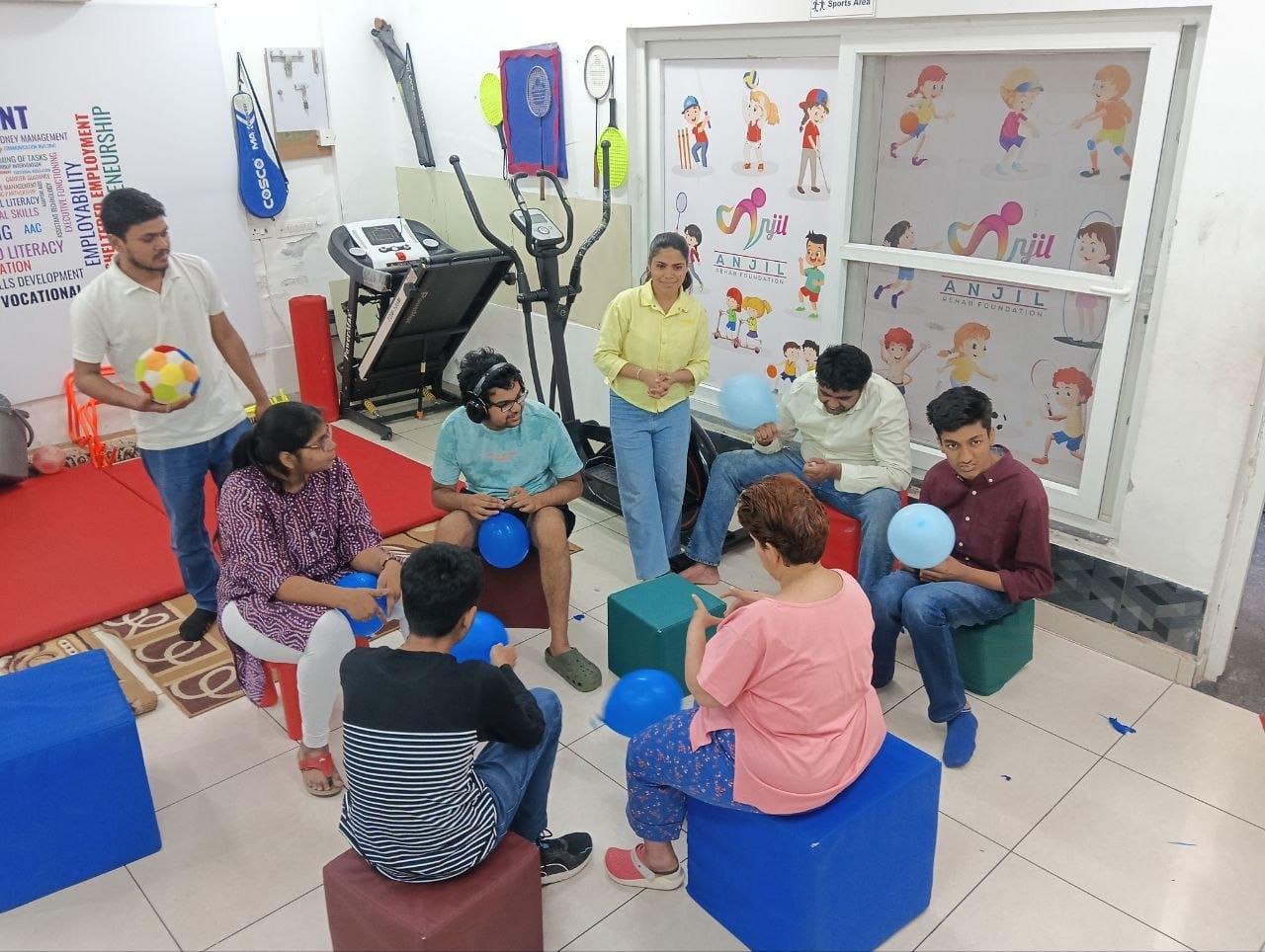 Therapy Rooms at Anjil Rehab Foundation